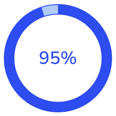 95%