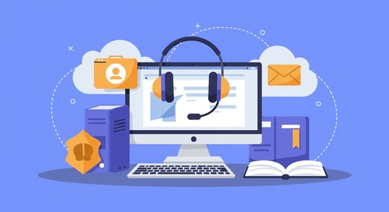 オンライン講座やeラーニングでDXスキルを学ぶイメージ