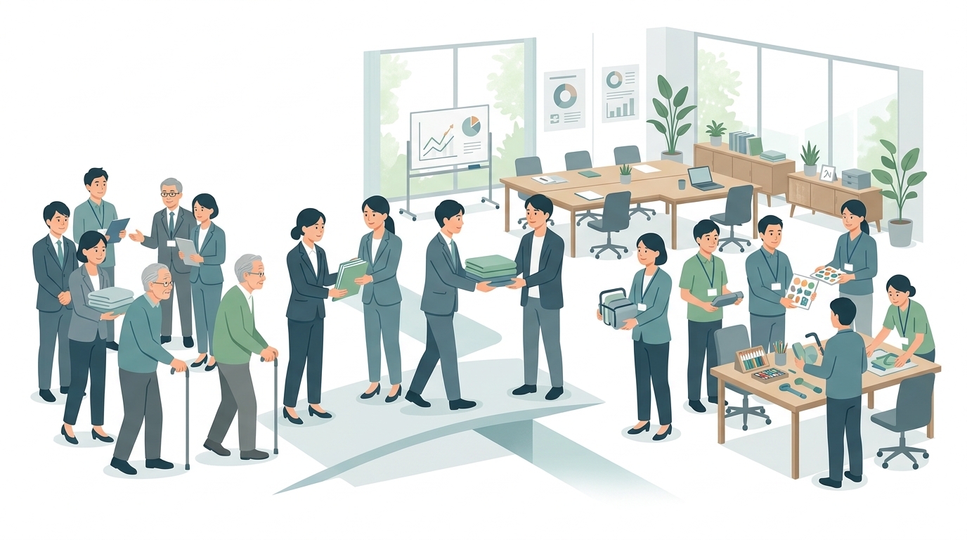 事業譲渡後の連携イメージ