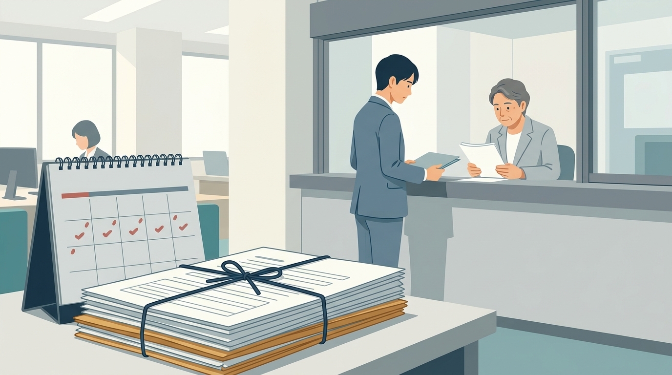 認可調整の遅延イメージ