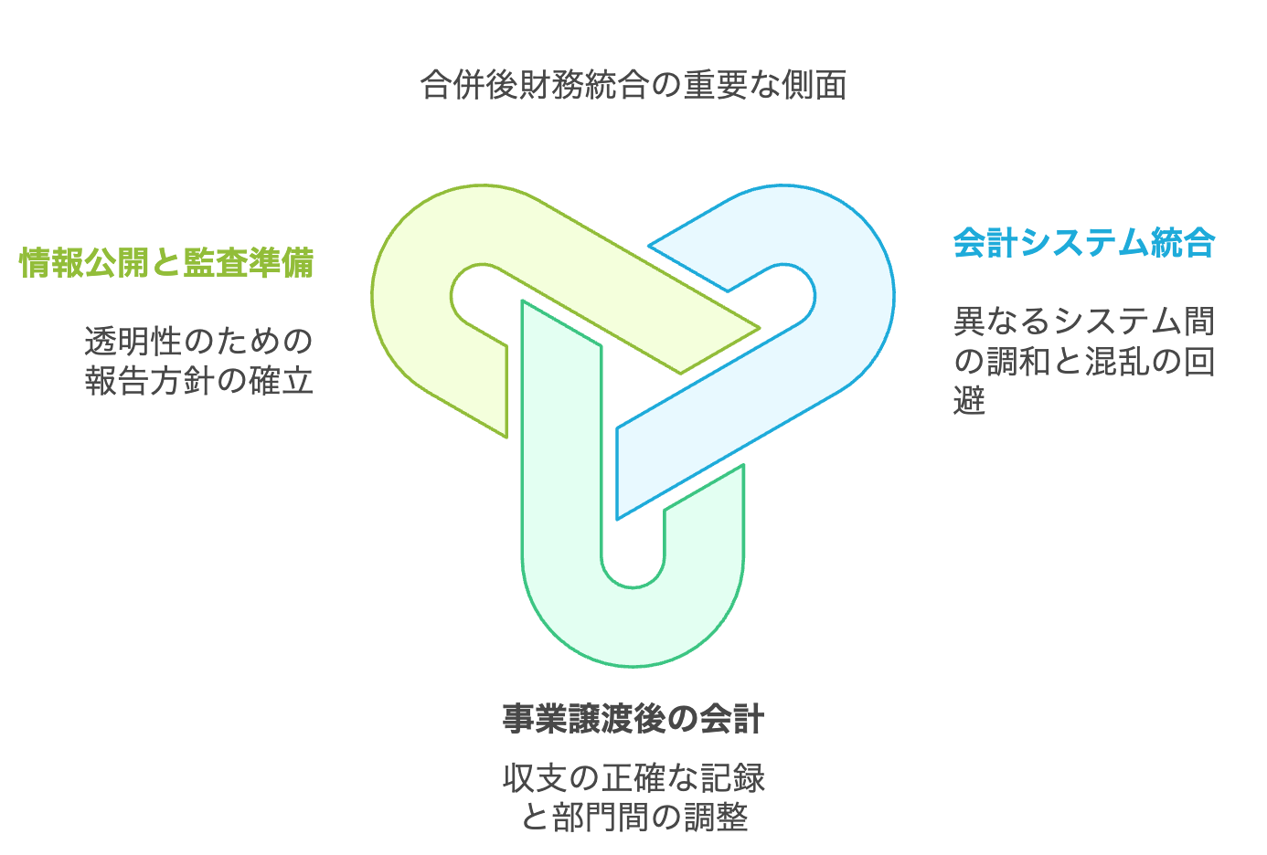 5.2合併後財務統合の重要な側面